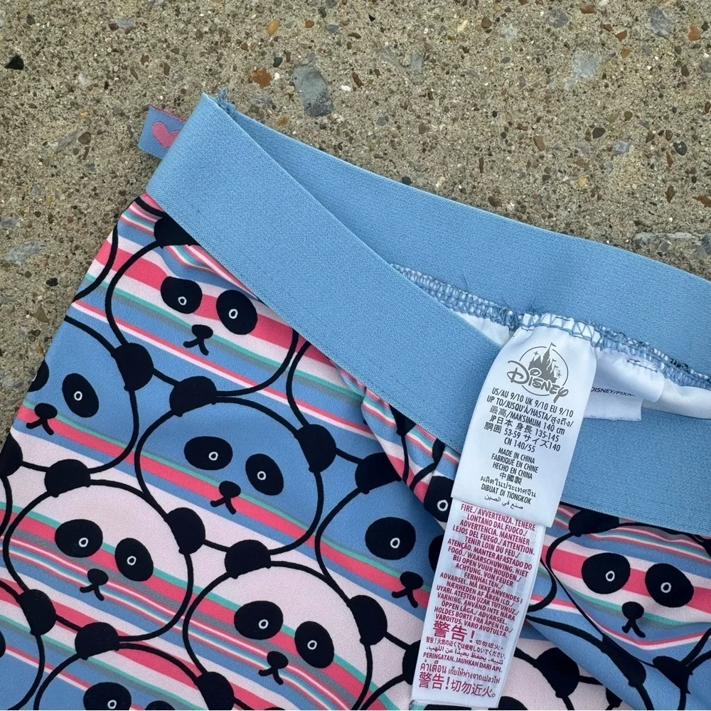 Disney Turning Red Girls leggings size 9/10